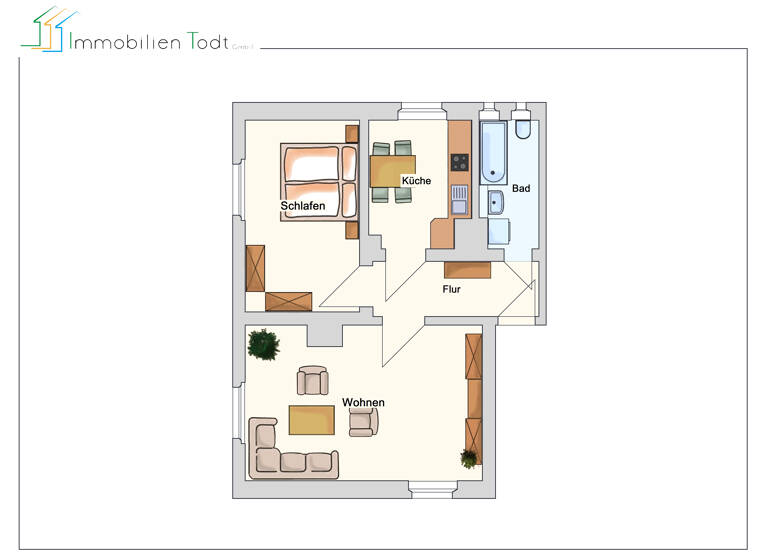 Wohnung zum Kauf 29.000 € 2 Zimmer 61,7 m² 1. Geschoss Reusa Plauen 08529