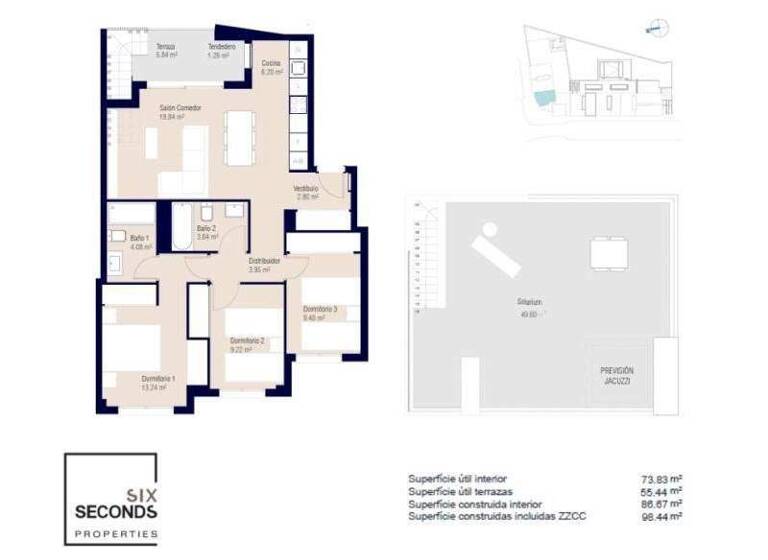 Wohnung zum Kauf 399.500 € 74 m² Alicante 03195