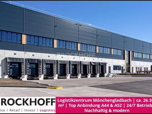 Halle/Industriefläche zur Miete - Erstbezug provisionsfrei 22.889 m² Lagerfläche teilbar ab 7.571 m² Neuwerk Ost 41066