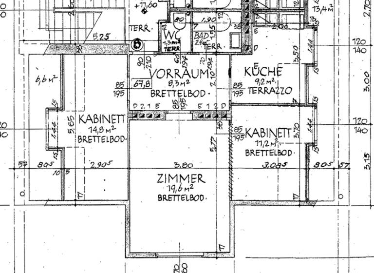 Wohnung zum Kauf 349.000 € 2 Zimmer 66,8 m² Hasenauerstraße Wien 1190