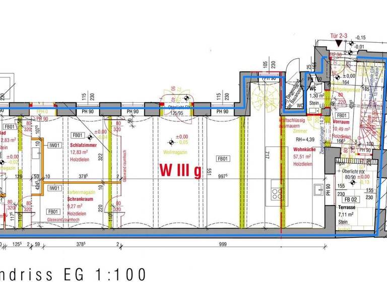 Wohnung zum Kauf 690.000 € 2,5 Zimmer 114,1 m² EG Schönbrunner Straße Wien 1050