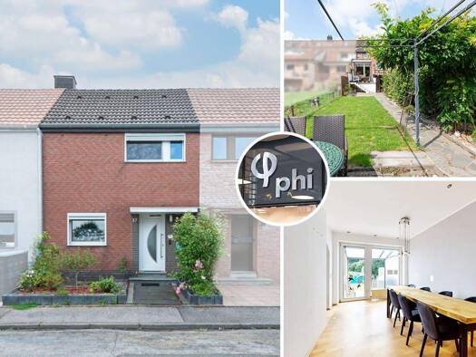 Reihenmittelhaus zum Kauf 249.900 € 3 Zimmer 90,1 m² 273 m² Grundstück Kohlscheid Herzogenrath 52134