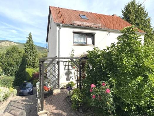 Doppelhaushälfte zum Kauf 320.000 € 4 Zimmer 80 m² 557 m² Grundstück Burgau Jena 07745