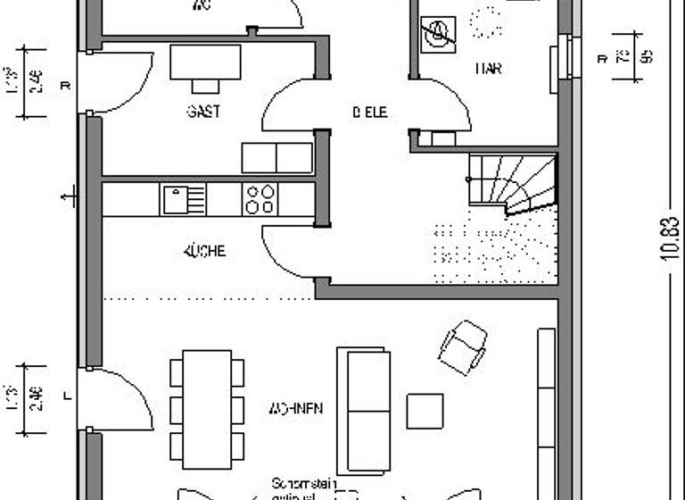 Einfamilienhaus zum Kauf - Erstbezug provisionsfrei 294.541 € 5 Zimmer 128 m² 450 m² Grundstück Kernstadt Paderborn 33098