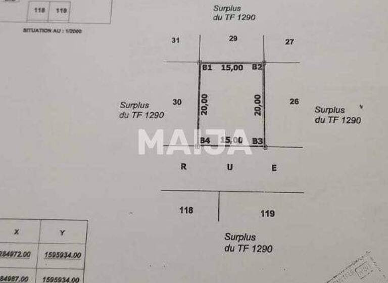 Grundstück zum Kauf 31.693 € 300 m² Grundstück Orkadiere Saly Port