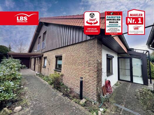 Doppelhaushälfte zum Kauf 329.000 € 6 Zimmer 169 m² 356 m² Grundstück Schloß Holte Schloß Holte-Stukenbrock 33758