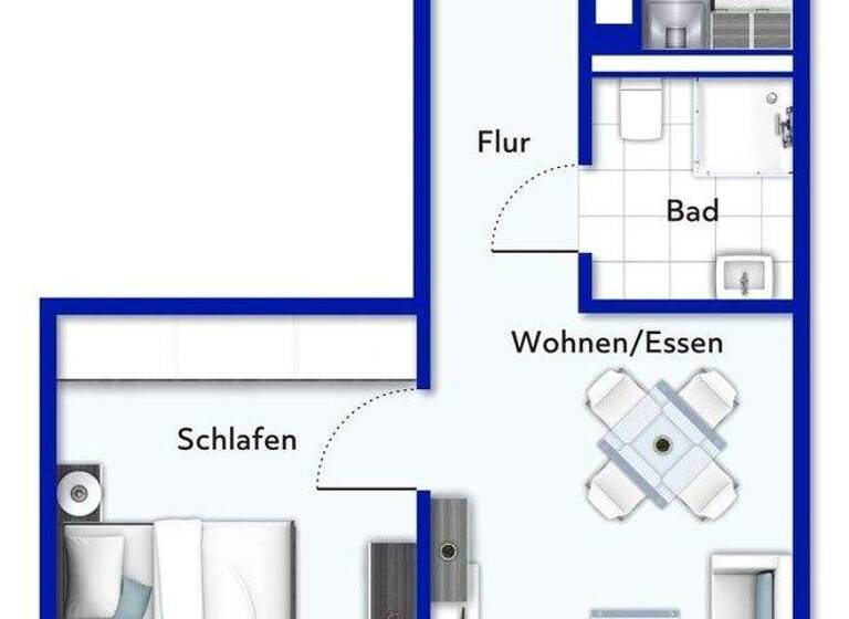 Wohnung zum Kauf 369.500 € 2 Zimmer 66,4 m² Süd Stuttgart 70199