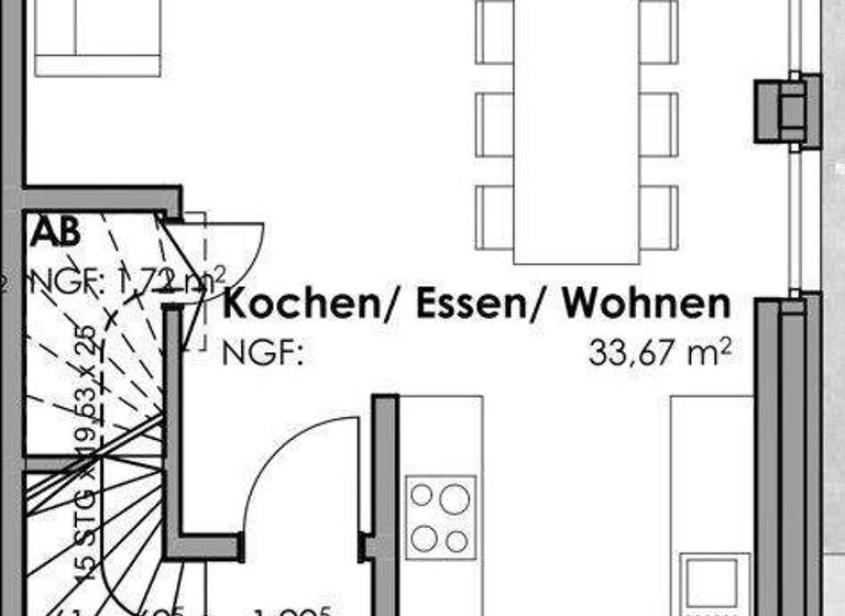 Doppelhaushälfte zur Miete - Erstbezug 1.440 € 5 Zimmer 123 m² 200 m² Grundstück Suderwick Bocholt 46399