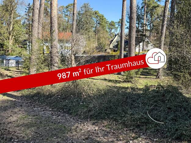 Grundstück zum Kauf 215.000 € 987 m² Grundstück Schönwalde-Siedlung Schönwalde-Glien 14621