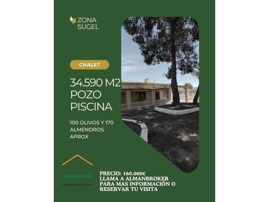 Chalet zum Kauf 160.000 € 4 Zimmer 293 m² 34.589 m² Grundstück DISEMINADO 1964 Almansa 02640