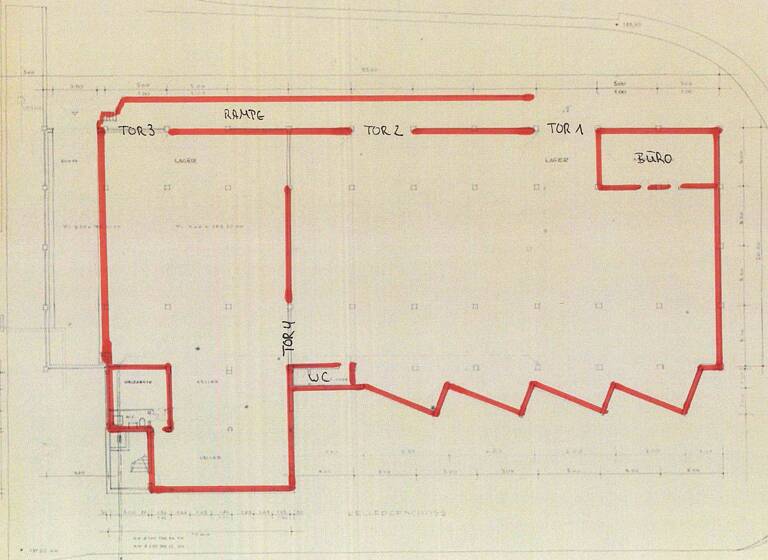 Lagerhalle zur Miete provisionsfrei 2,95 € 1.140 m² Lagerfläche St Arnual Saarbrücken 66119
