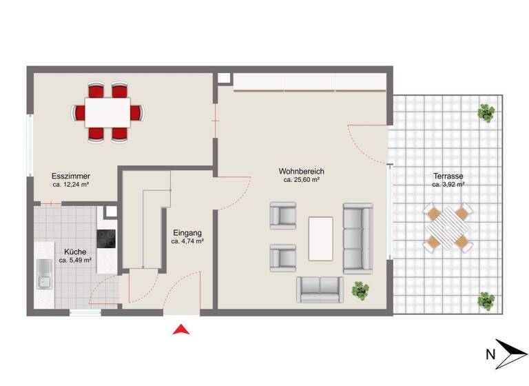 Doppelhaushälfte zum Kauf 649.000 € 4,5 Zimmer 100,2 m² 454 m² Grundstück Harthaus Germering 82110