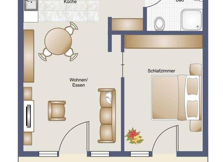 Wohnung zum Kauf 250.000 € 2 Zimmer 37,8 m² Bahnstadt Heidelberg 69115