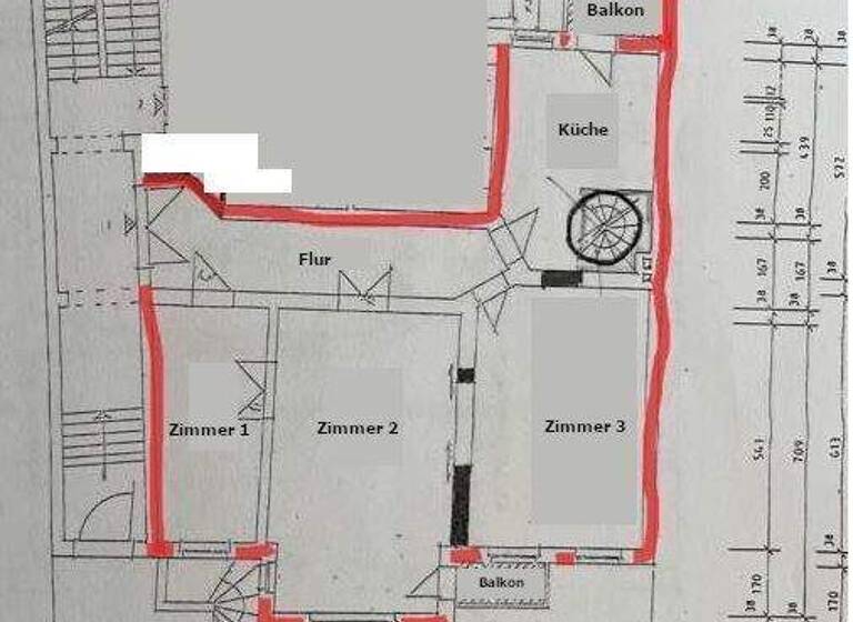 Wohnung zum Kauf 419.000 € 4 Zimmer 130,6 m² EG frei ab sofort Schleiermacherstr. 33 Paulusviertel Halle 06114