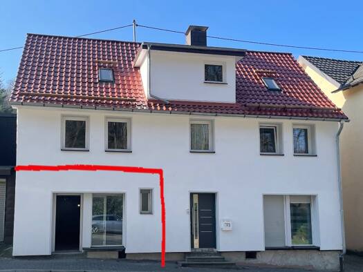 Büro zur Miete 550 € 1 Zimmer 52 m² Bürofläche Gummersbach Gummersbach 51643