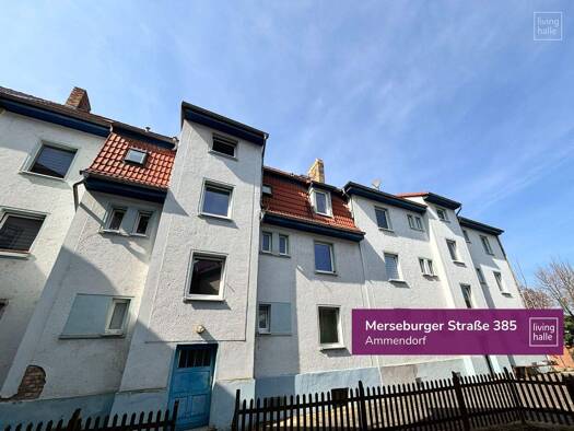 Wohnung zur Miete 340 € 2 Zimmer 50 m² 2. Geschoss Merseburger Straße 385 Ammendorf-Beesen Halle (Saale) / Ammendorf 06132