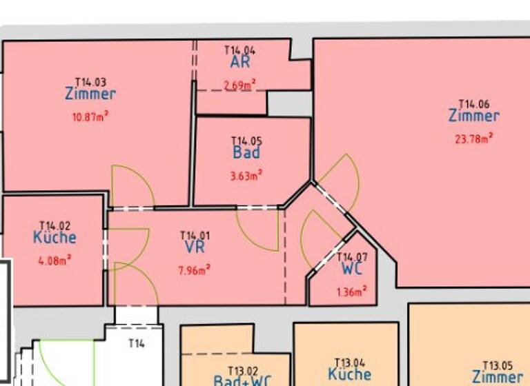Wohnung zum Kauf 250.000 € 1 Zimmer 55,5 m² 4. Geschoss Wien 1120
