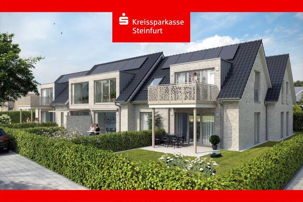 Wohnung zum Kauf - Neubau 318.500 € 3 Zimmer 74,9 m² Dachgeschoss Mettingen Mettingen 49497