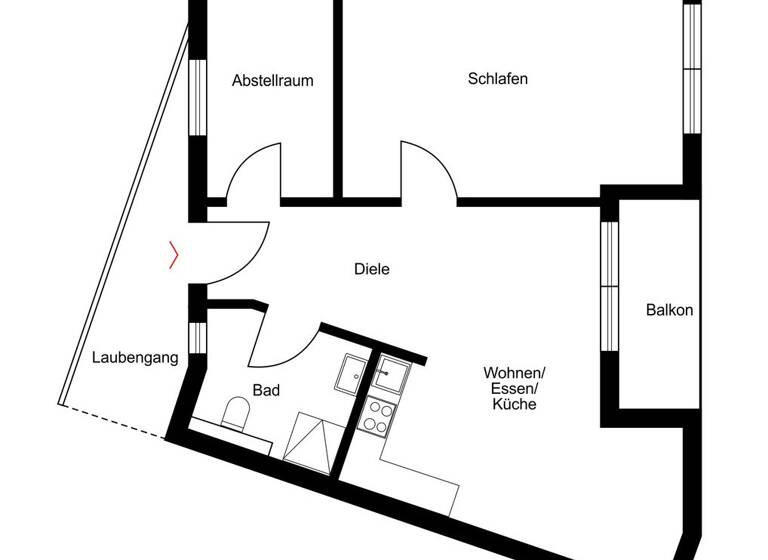 Wohnung zur Miete 2 Zimmer frei ab sofort Wilster 25554