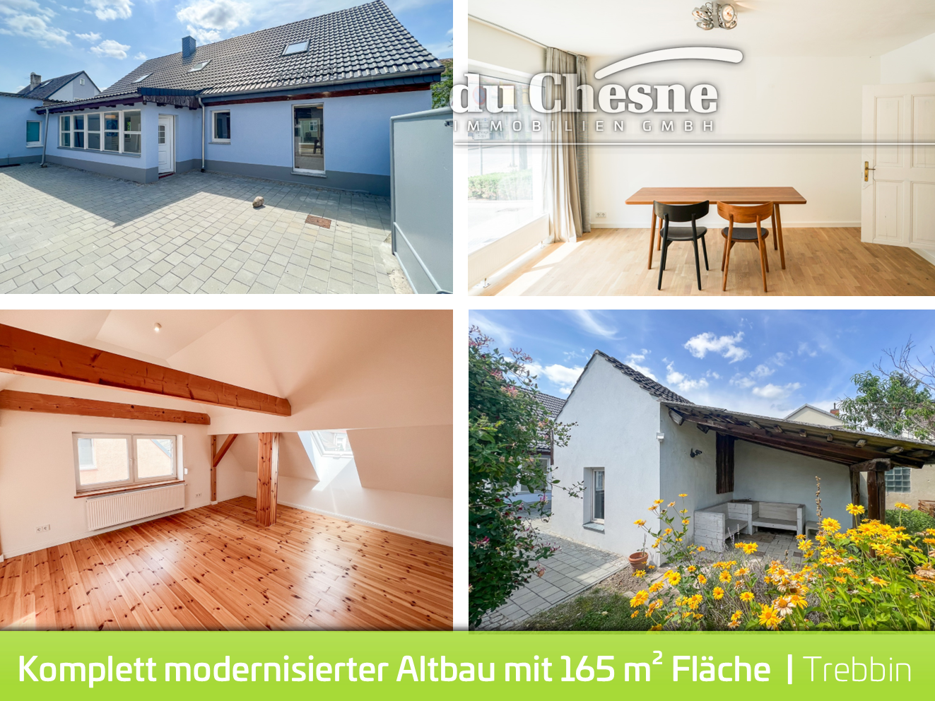 Haus zum Kauf 399.000 € 6 Zimmer 165 m²<br/>Wohnfläche 556 m²<br/>Grundstück ab sofort<br/>Verfügbarkeit Trebbin Trebbin 14959