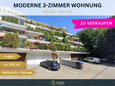 Wohnung zum Kauf 229.000 € 3 Zimmer 99,1 m² 1. Geschoss Herten 45701
