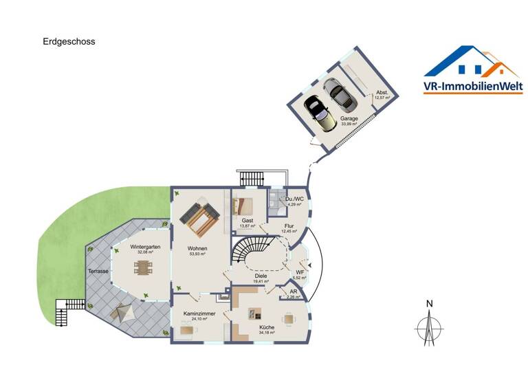 Einfamilienhaus zum Kauf 790.000 € 7 Zimmer 322 m² 2.388 m² Grundstück frei ab sofort Tiftlingerode Duderstadt 37115