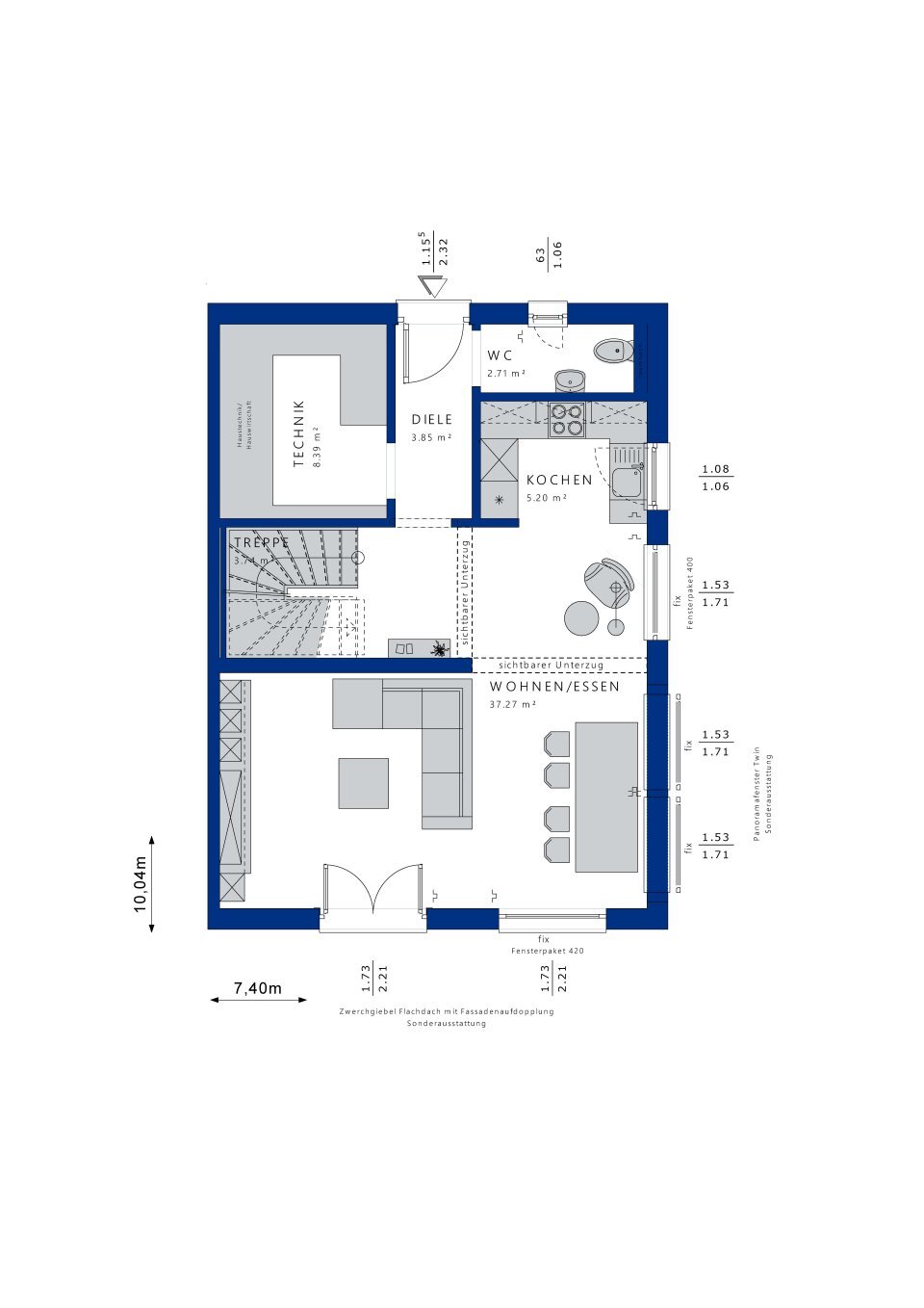 Doppelhaushälfte zum Kauf provisionsfrei 604.520 € 4 Zimmer 115 m²<br/>Wohnfläche 326 m²<br/>Grundstück Mitterfels Mitterfels 94360