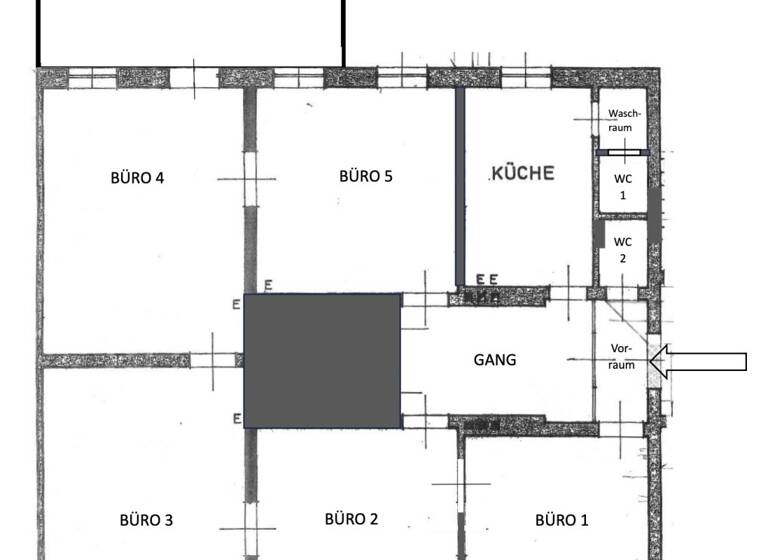 Bürofläche zur Miete 1.500 € 6 Zimmer Wien 1230