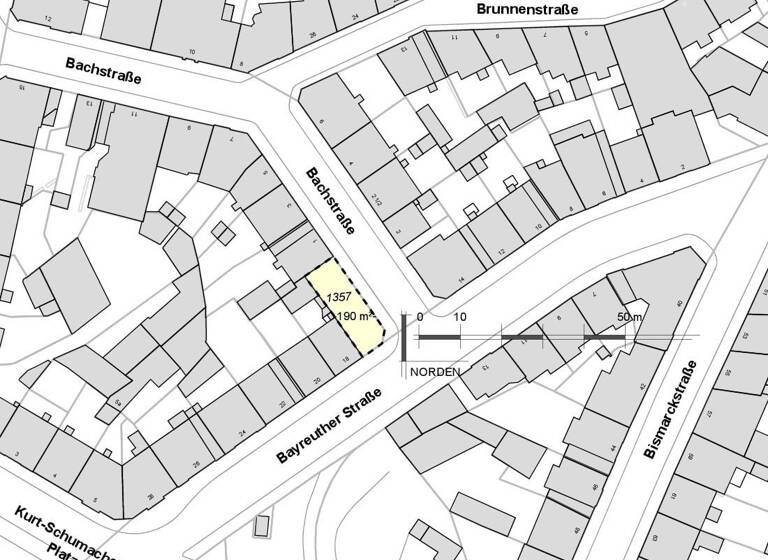 Grundstück zum Kauf 17.000 € 190 m² Grundstück frei ab sofort Innenstadt Hof 95028