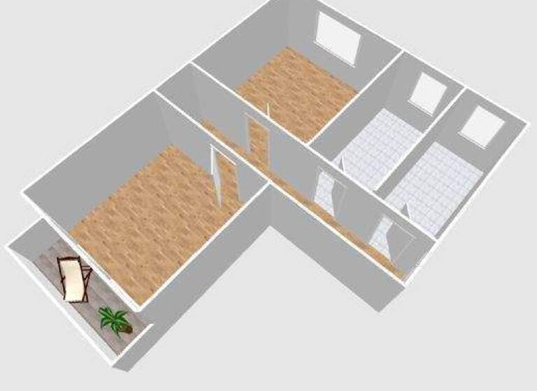 Wohnung zur Miete 299 € 2,5 Zimmer 46 m² EG Giebelstraße 12 Beckhausen Gelsenkirchen 45897