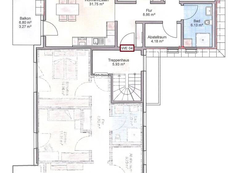 Wohnung zur Miete - Erstbezug 959 € 3 Zimmer 77 m² 1. Geschoss Hämelerwald Lehrte 31275