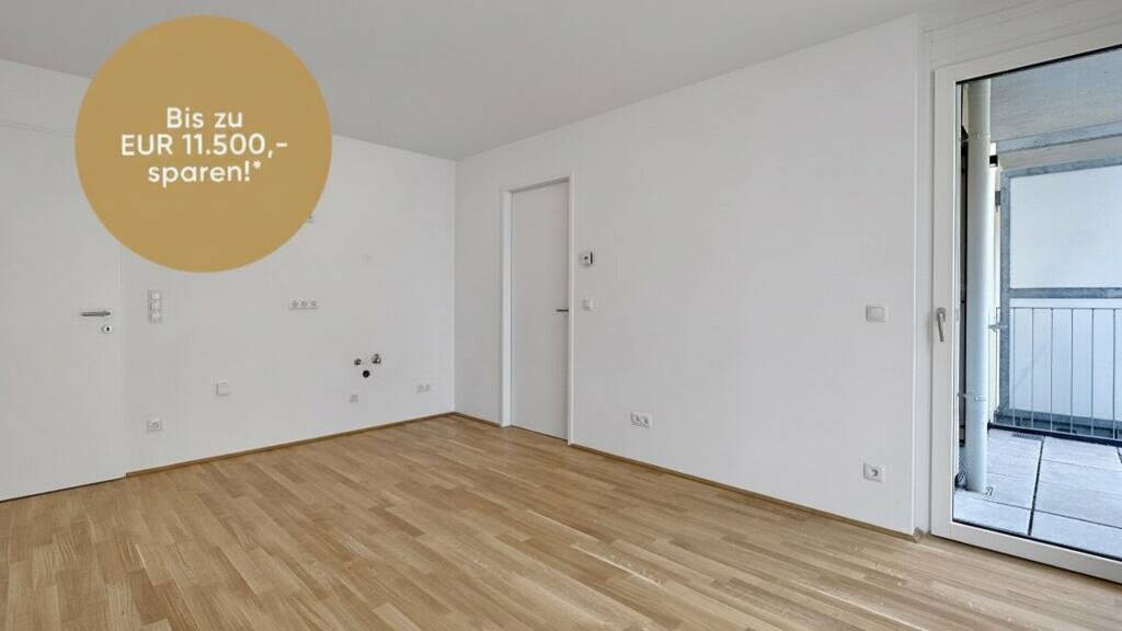 Wohnung zum Kauf - Erstbezug 297.200 € 2 Zimmer 42,6 m² 3. Geschoss Fahrbachgasse 6-8 Wien 1210