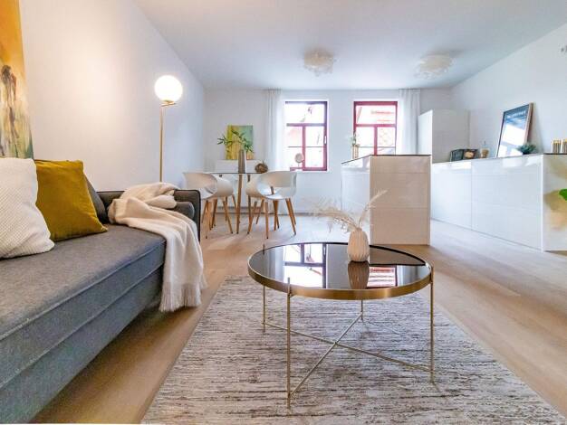 Wohnung zum Kauf provisionsfrei 169.000 € 3 Zimmer 79 m² Dachgeschoss, 3. Geschoss Theaterplatz 4 Meißen Meißen 01662
