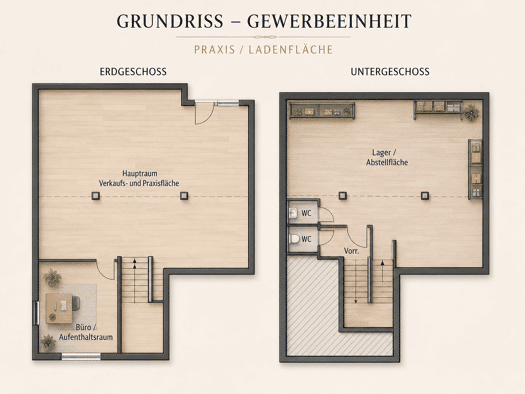Praxis zum Kauf 229.000 € 1 Zimmer 235 m² Bürofläche teilbar ab 235 m² Türkheim Türkheim 86842