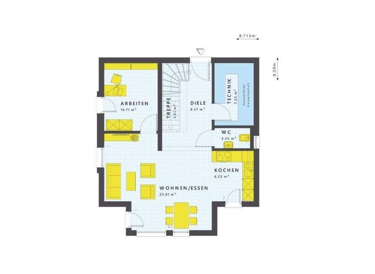 Einfamilienhaus zum Kauf provisionsfrei 664.141 € 5 Zimmer 136 m² 470 m² Grundstück Knittlingen 75438
