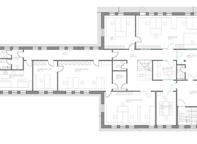 Bürofläche zur Miete provisionsfrei 2.064 € 258 m² Bürofläche Moordorf Südbrookmerland 26624