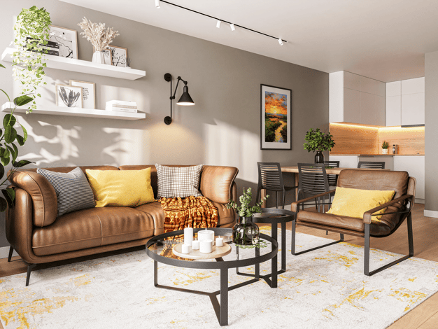 Wohnung zum Kauf - Neubau provisionsfrei 324.990 € 2 Zimmer 45,7 m² 3. Geschoss Czermaks Garten 3 Zentrum-Ost Leipzig 04103