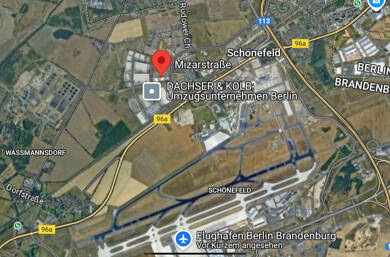 Grundstück zum Kauf provisionsfrei 2.275.000 € 3.500 m² Grundstück Mizarstraße 2 Schönefeld Schönefeld 12529