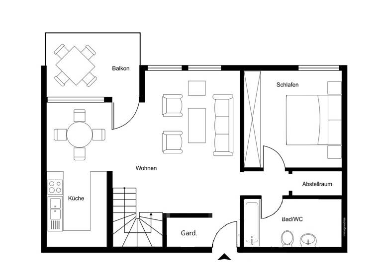 Maisonette zum Kauf 275.000 € 4 Zimmer 85,8 m²<br/>Wohnfläche Metzingen Metzingen 72555