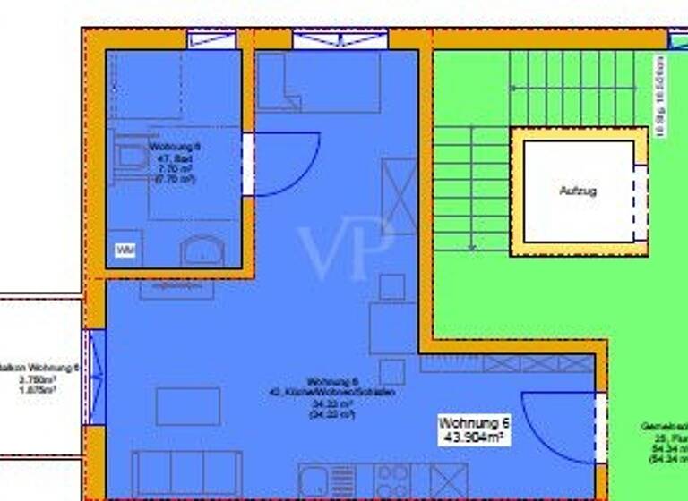 Studio zum Kauf provisionsfrei 216.720 € 1 Zimmer 55,6 m² Oberdachstetten 91617