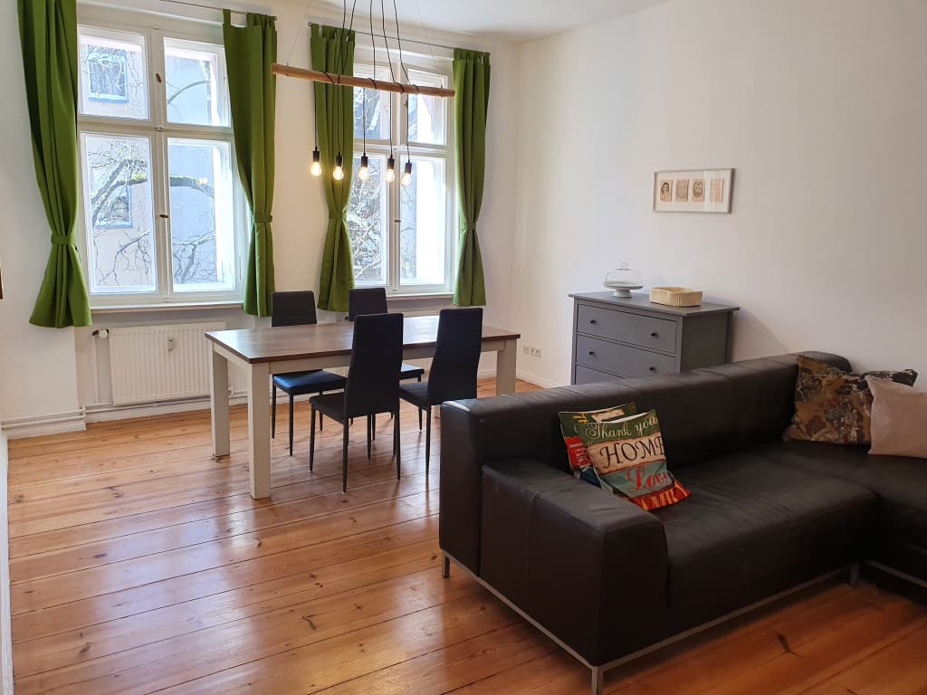 Wohnung zur Miete Wohnen auf Zeit 2.590 € 5 Zimmer 80 m²<br/>Wohnfläche ab sofort<br/>Verfügbarkeit Malplaquetstraße Wedding Berlin 13347