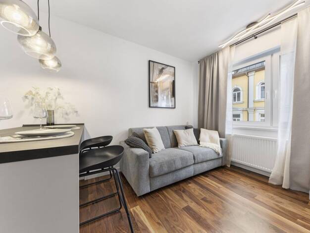 Studio zur Miete 1.244 € 1 Zimmer 19 m² 3. Geschoss frei ab 01.08.2026 Ickstattstraße 20 Ludwigsvorstadt-Isarvorstadt München 80469