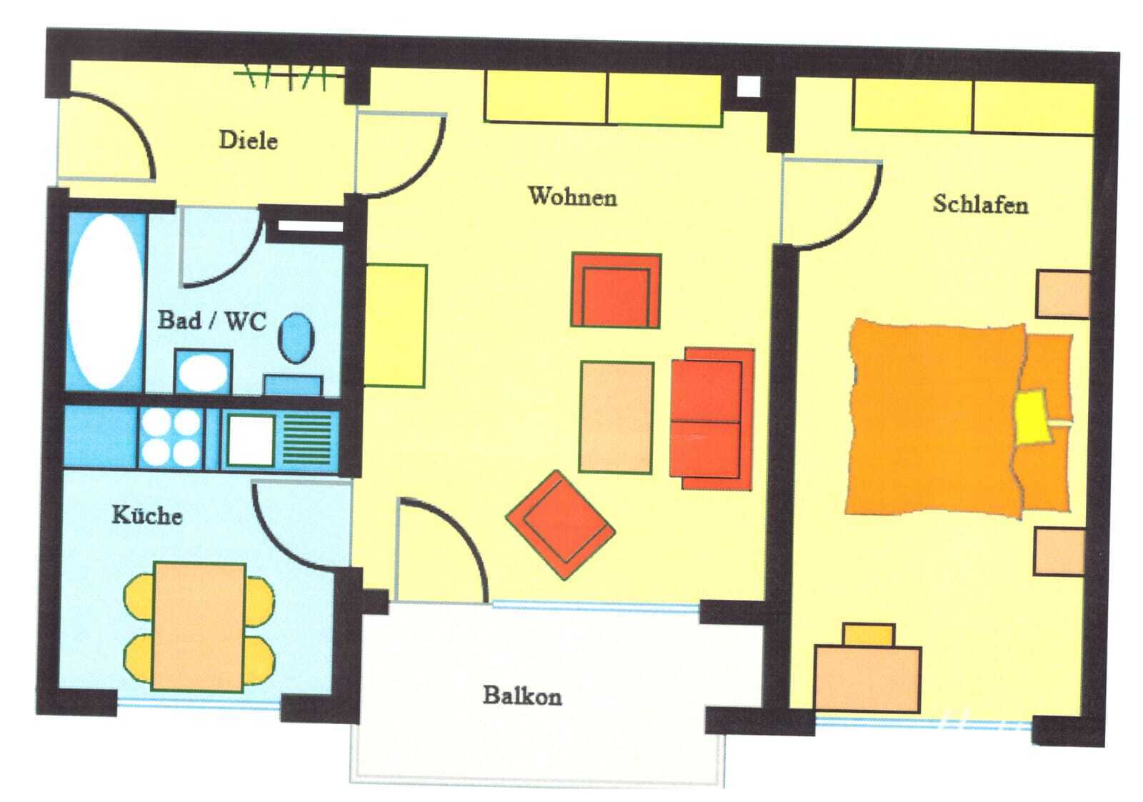 Immobilie zum Kauf als Kapitalanlage geeignet 198.500 € 2 Zimmer 8 m²<br/>Fläche Weingarten Freiburg im Breisgau 79114