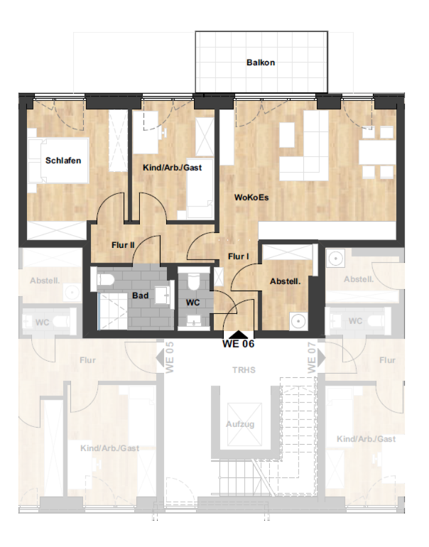 Wohnung zur Miete 980 € 3 Zimmer 74,2 m²<br/>Wohnfläche 01.03.2025<br/>Verfügbarkeit Riensförde Stade 21680