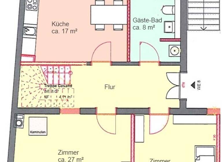 Wohnung zum Kauf 559.000 € 6 Zimmer 147 m²<br/>Wohnfläche 3.<br/>Geschoss Leutzsch Leipzig 04179