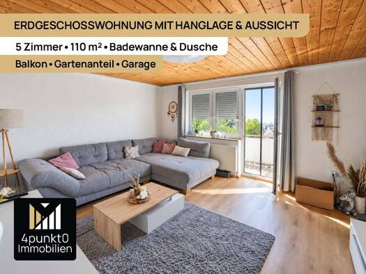 Wohnung zur Miete 935 € 5 Zimmer 110 m² EG Hainsfarth Hainsfarth 86744