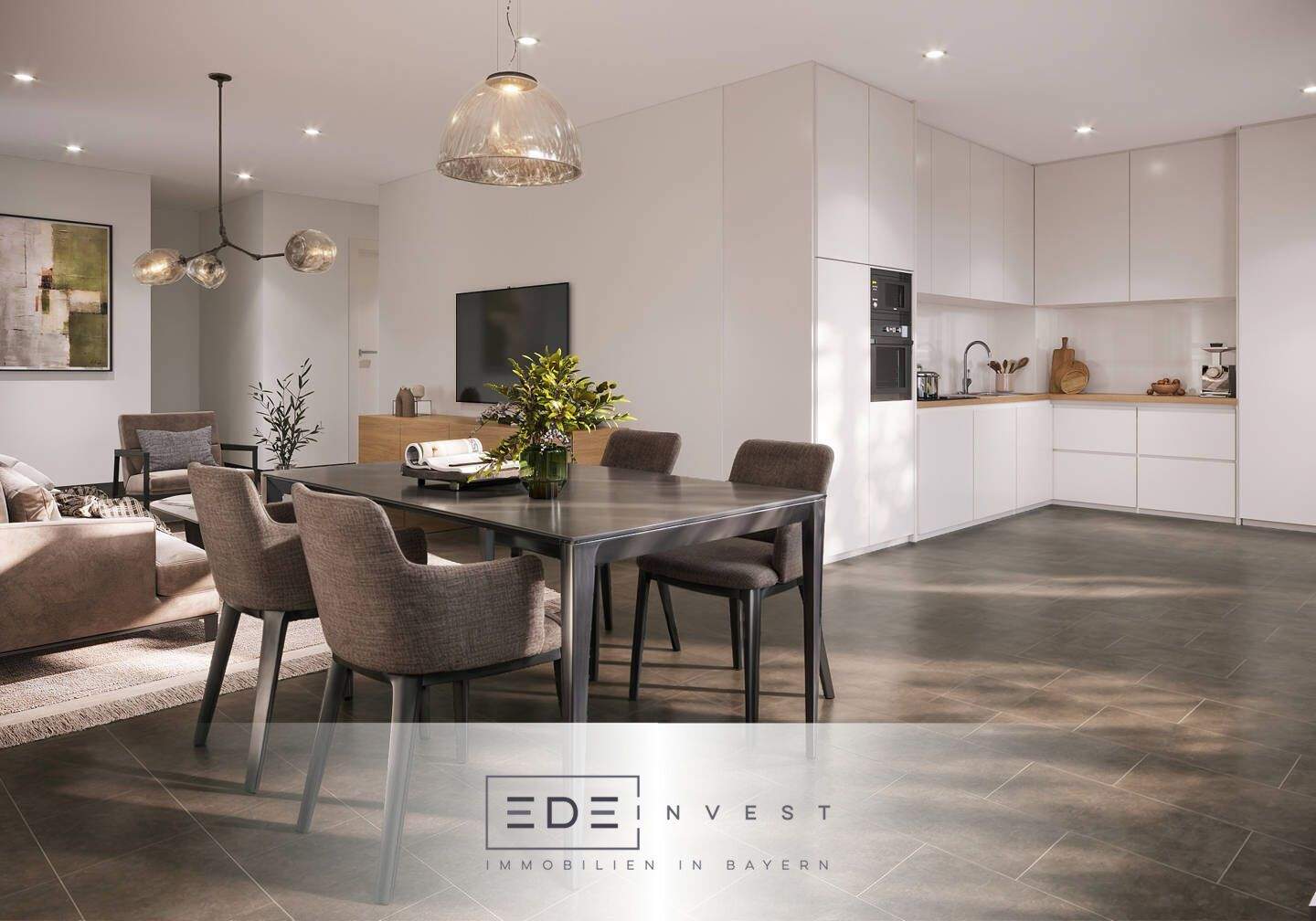 Immobilie in Zorneding - Lichtdurchflutete 3,5-Zimmerwohnung mit Südbalkon in Zorneding - Bild 0