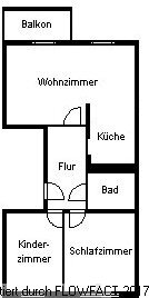 Wohnung zur Miete 344 € 3 Zimmer 57,3 m²<br/>Wohnfläche 4.<br/>Geschoss Hallorenstraße 27 Nördliche Neustadt Halle (Saale) 06122