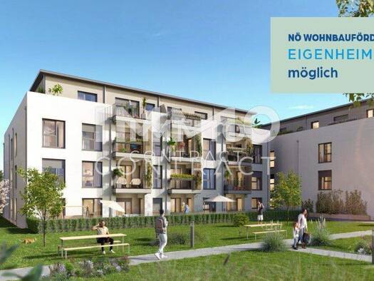 Terrassenwohnung zum Kauf - Erstbezug provisionsfrei 215.000 € 2 Zimmer 55,2 m² Ober-Grafendorf 3200