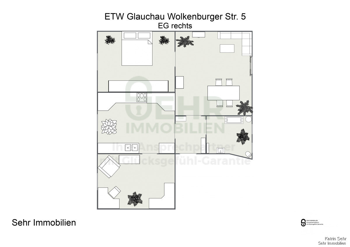 Wohnung zum Kauf 25.000 € 3 Zimmer 76 m²<br/>Wohnfläche EG<br/>Geschoss Wolkenburger Str. 5 Reinholdshain Glauchau / Reinholdshain 08371